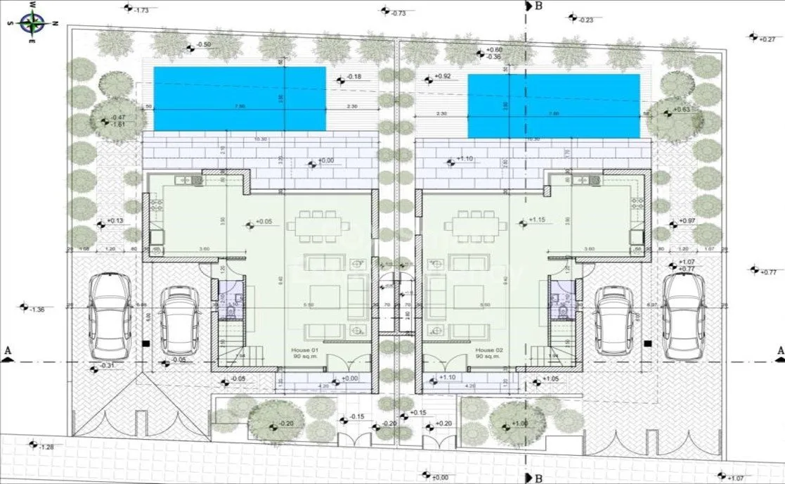 Bien immobilier 36662 Pyla, Larnaca / 29261