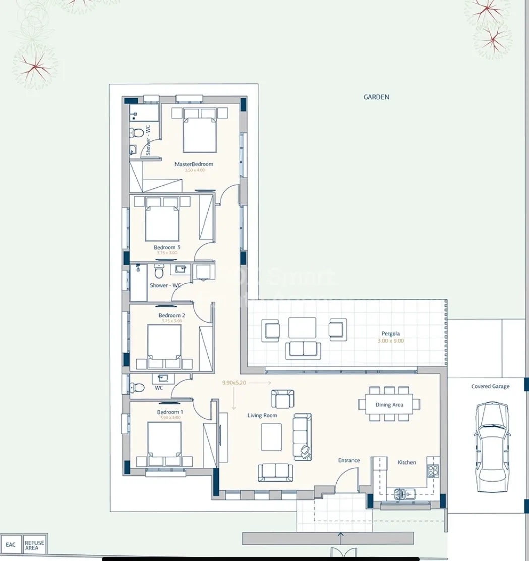 Bien immobilier 56587 Pervolia, Larnaca / 47973 20