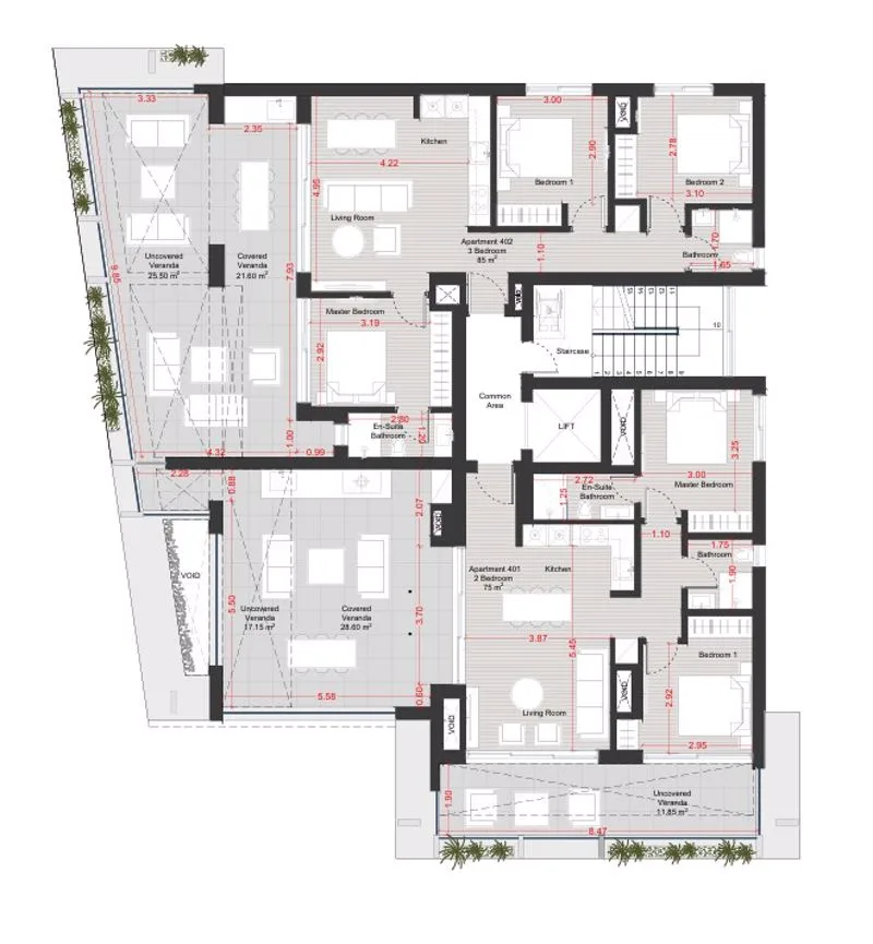 Immobile adw001n2p/401 Larnaca, Larnaca 33