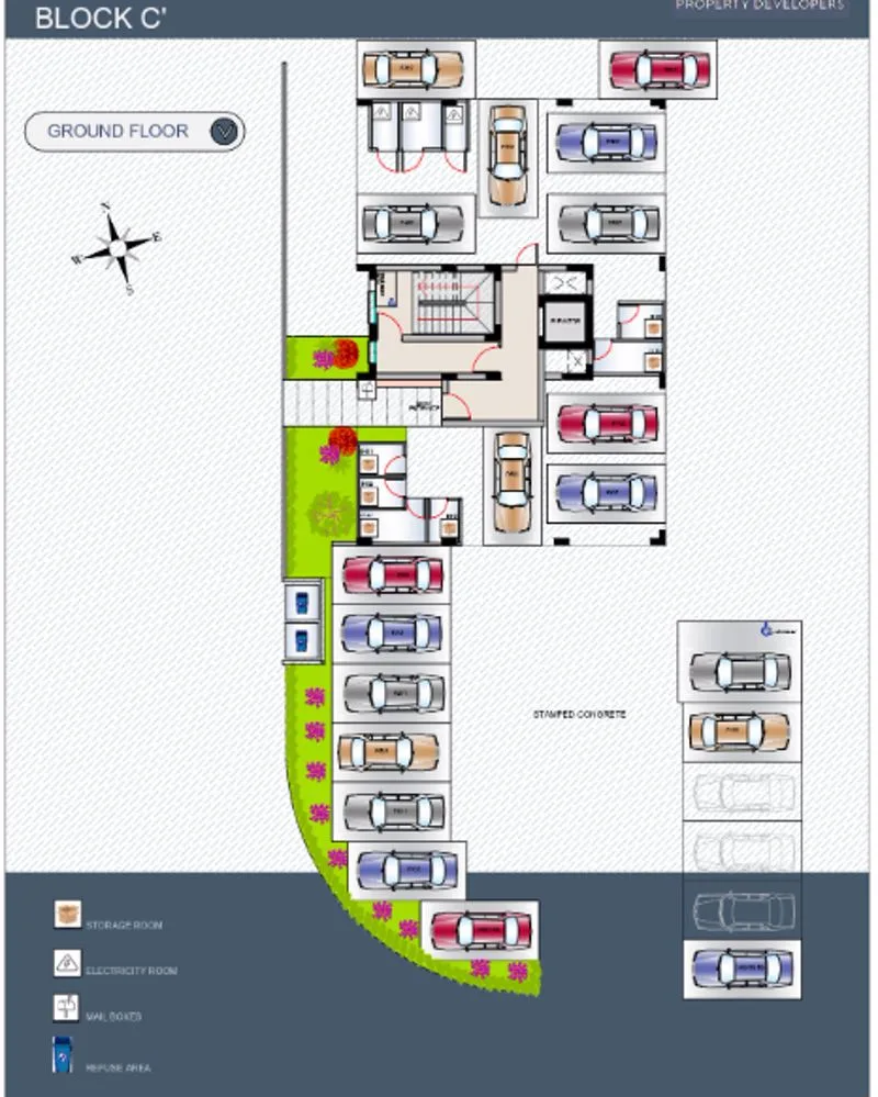 Immobilie afr061n2p/block Larnaka, Larnaka 15