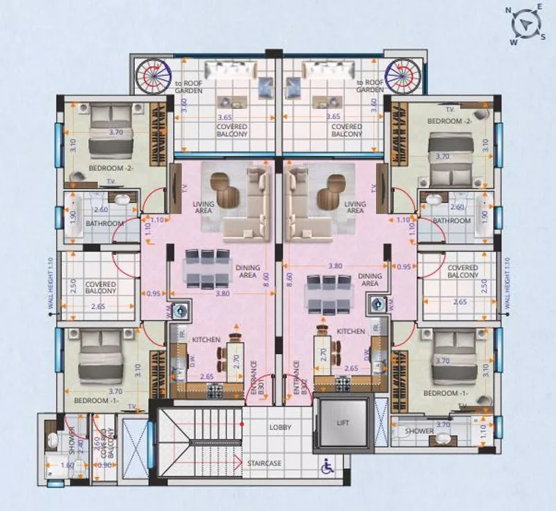 Immobilie 32732 Larnaka, Larnaka / afr062n2p+2/blo