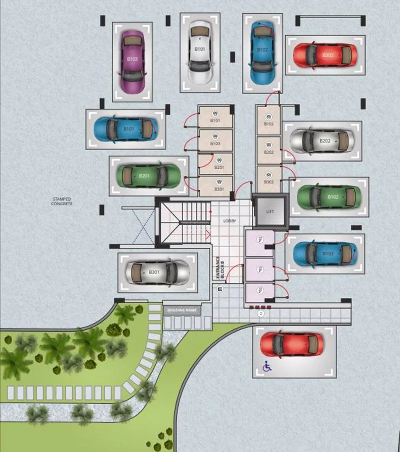 Immobilie 59321 Larnaka, Larnaka / afr062n3/blockb