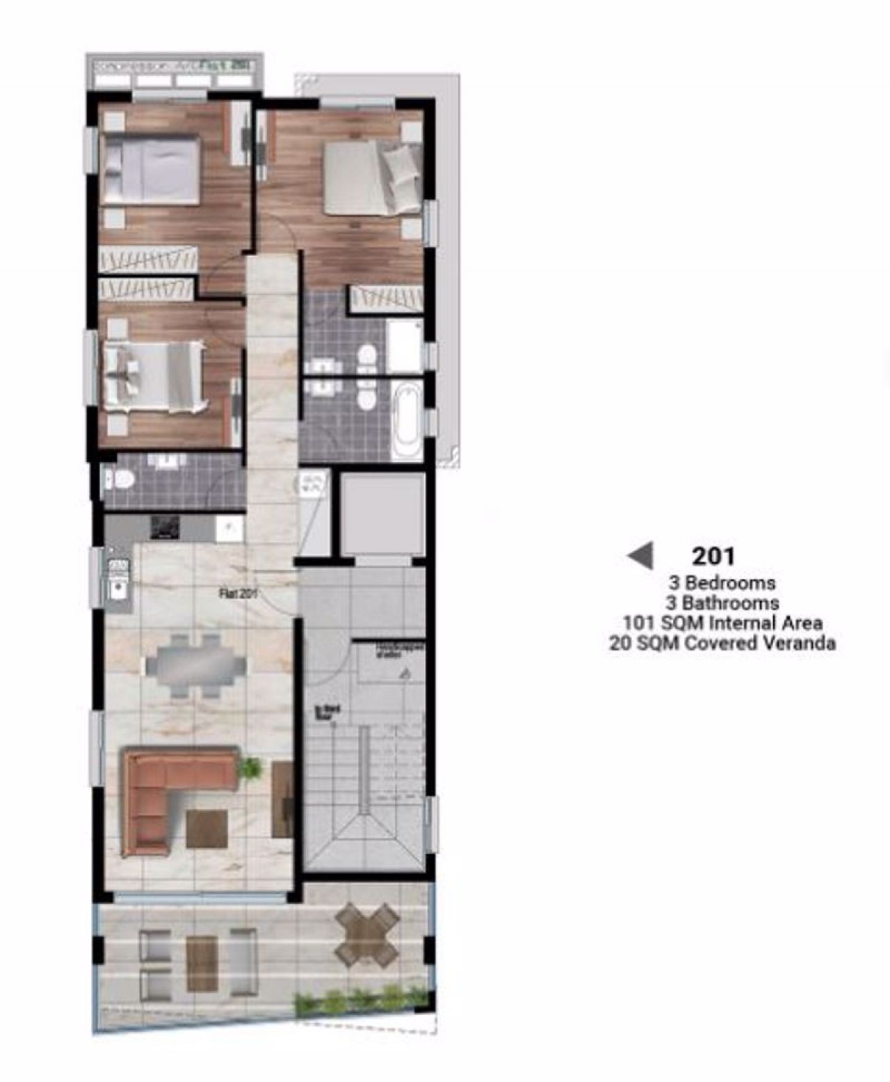 Property 33513 Larnaca, Larnaca / plu061n3
