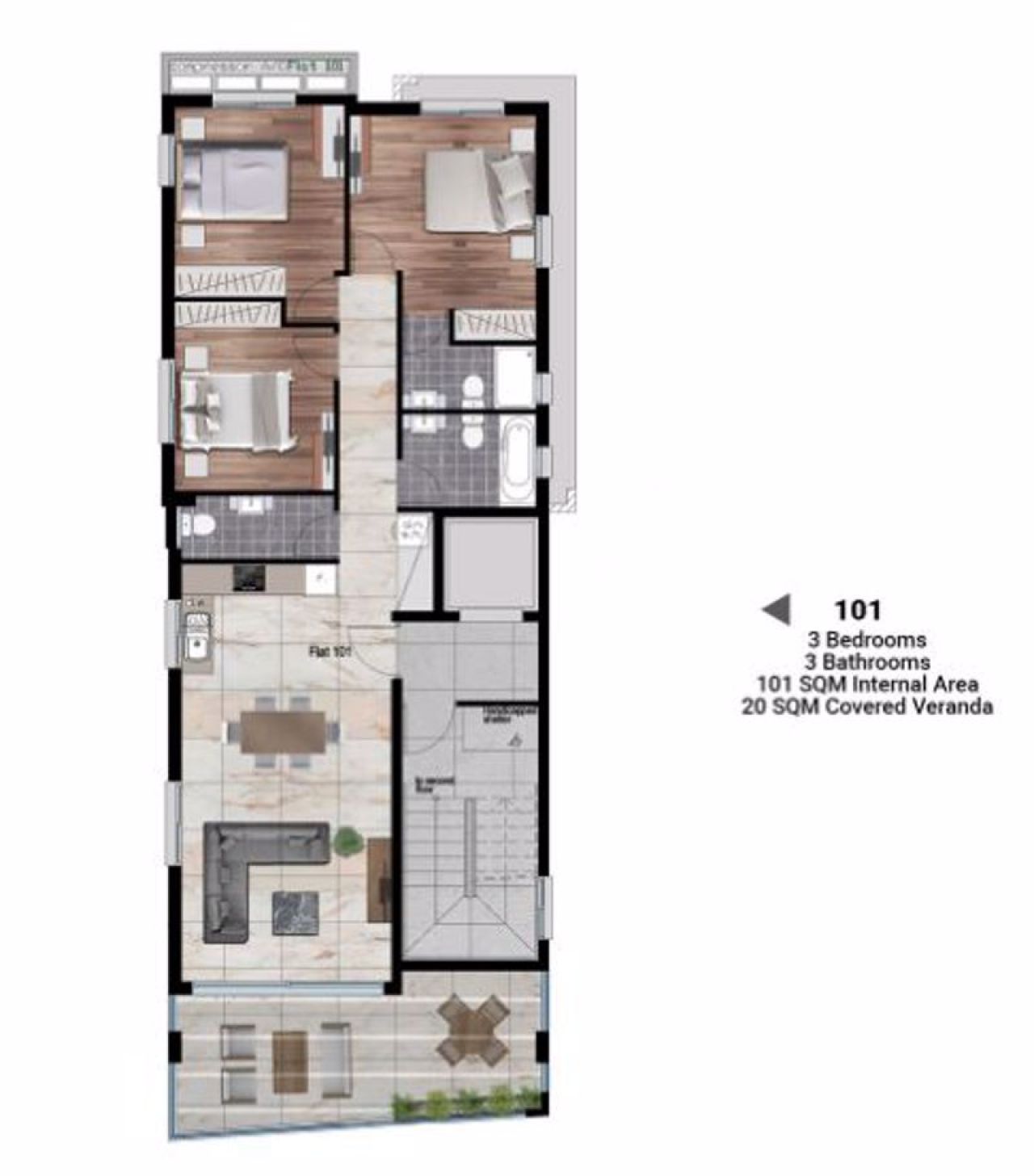 Property 33513 Larnaca, Larnaca / plu061n3