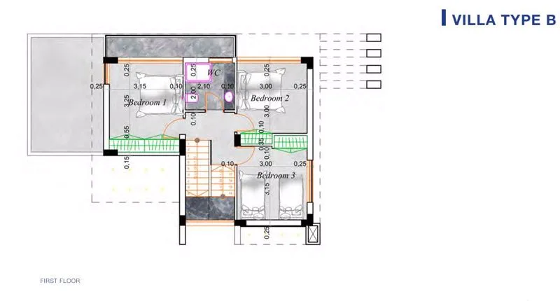 Bien immobilier 60399 Protaras, Famagouste / bea003n4/28 26