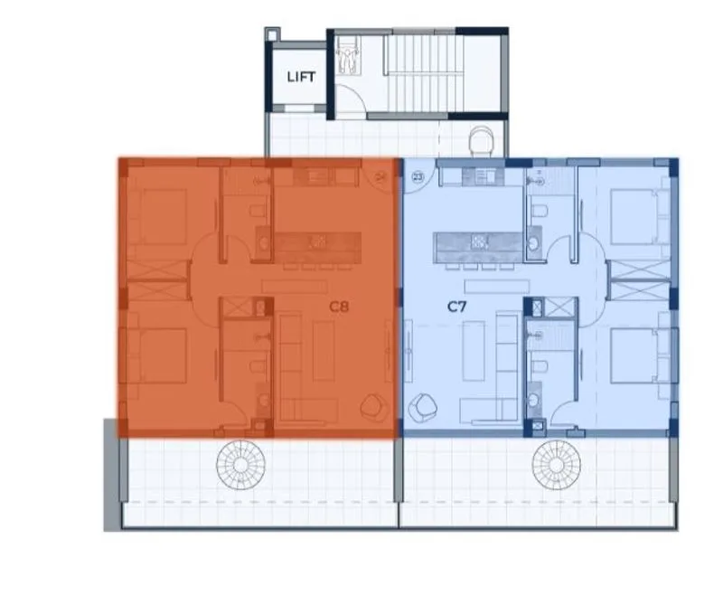 Bien immobilier bea004n2p Paralimni, Famagouste 13