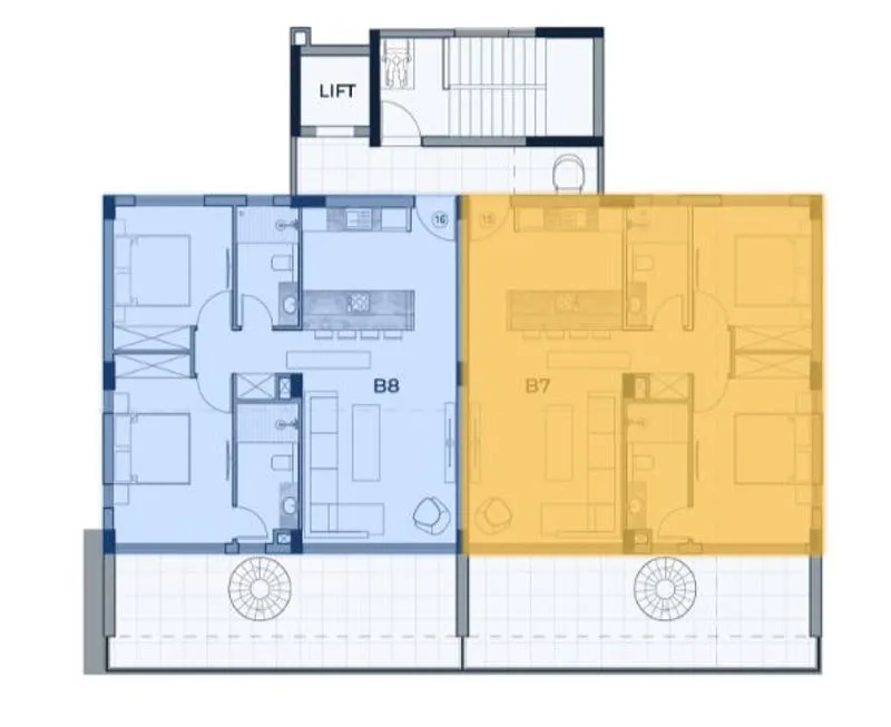 Bien immobilier bea004n2p Paralimni, Famagouste 14