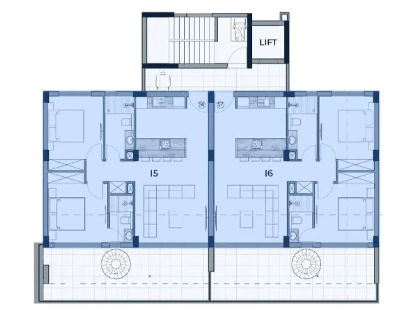 Bien immobilier bea004n2p Paralimni, Famagouste 18