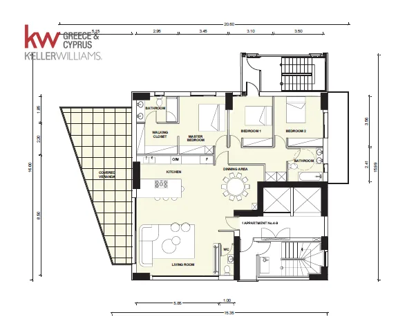 Propiedad 61955 Nicosia, Nicosia / 5th floor 14