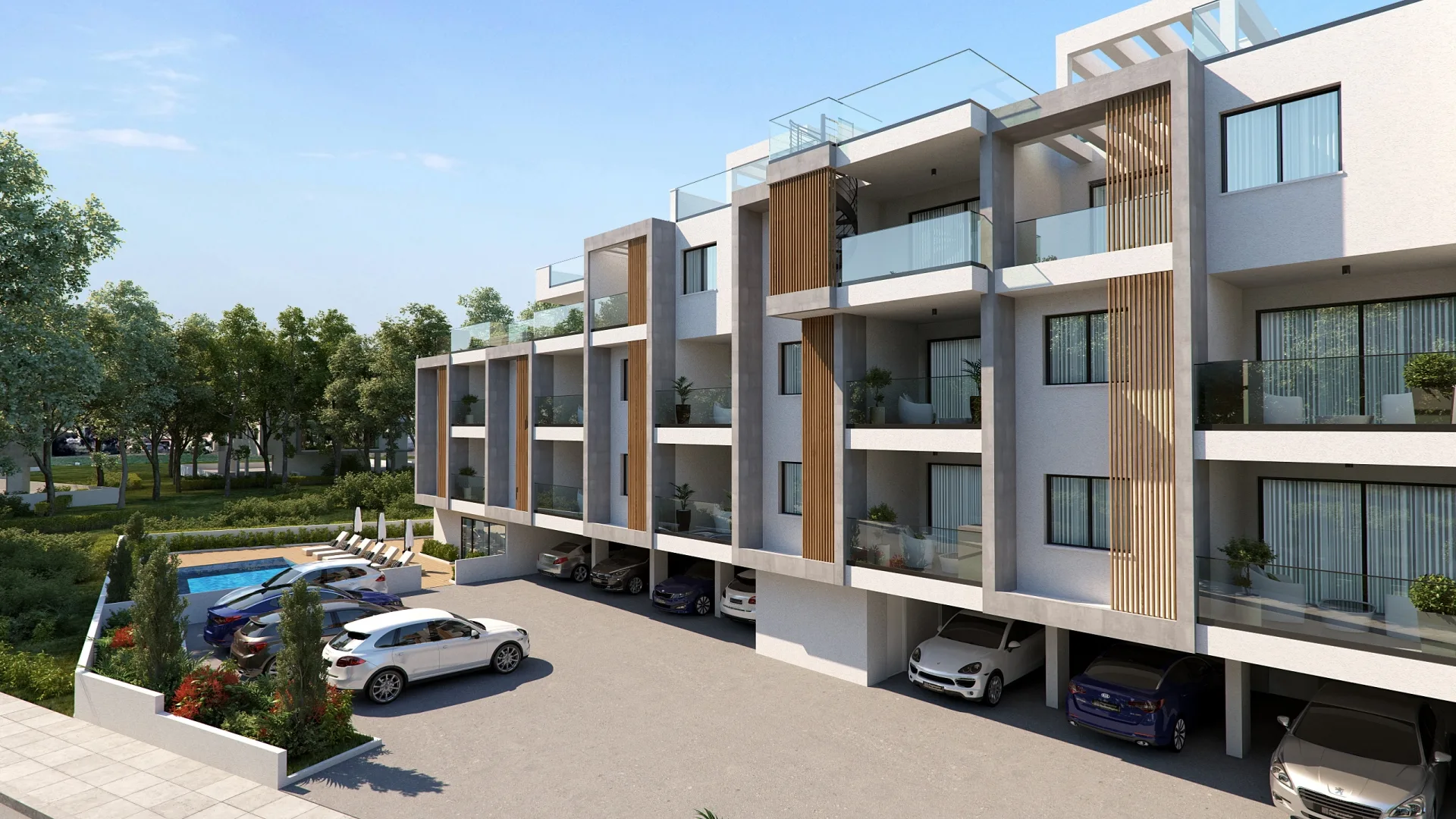 Nieruchomość 58788 Oroklini, Larnaka / Apart 105