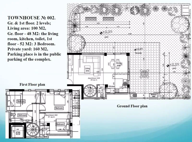 Nieruchomość kap003n3/duplex Pyla, Larnaka 22