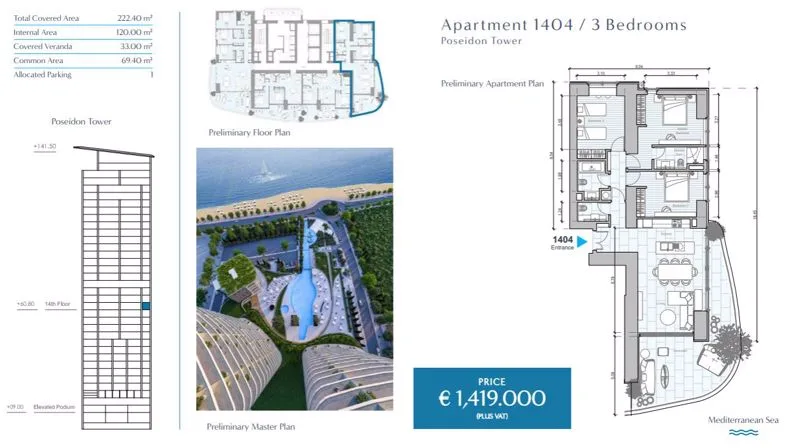 Propiedad 33170 Limasol, Limassol / lep002n3f 40