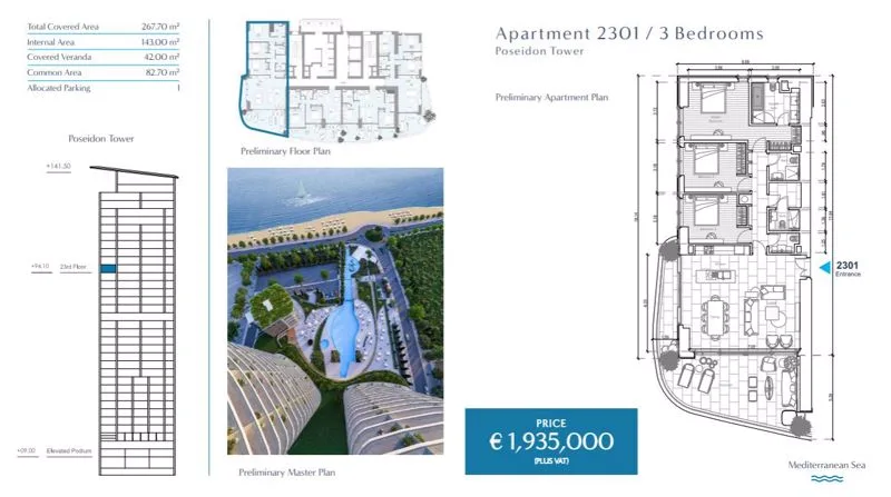 Propiedad 33170 Limasol, Limassol / lep002n3f 43