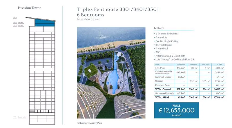 Propiedad 33263 Limasol, Limassol / lep002n6f