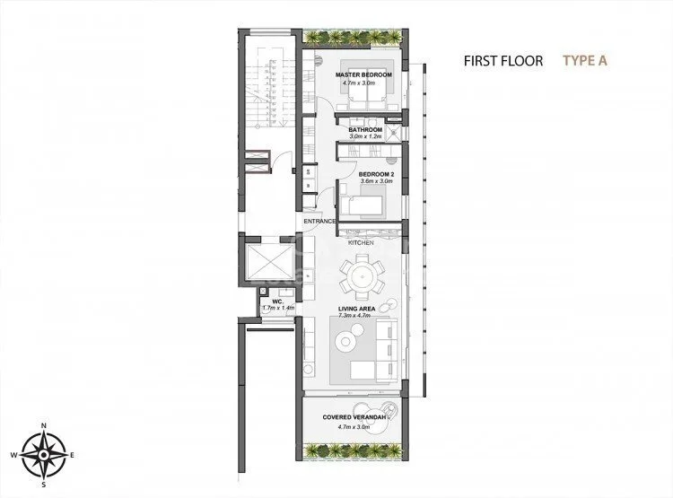 Bien immobilier 26902 Germasogeia, Limassol / LIM-PAF-2993