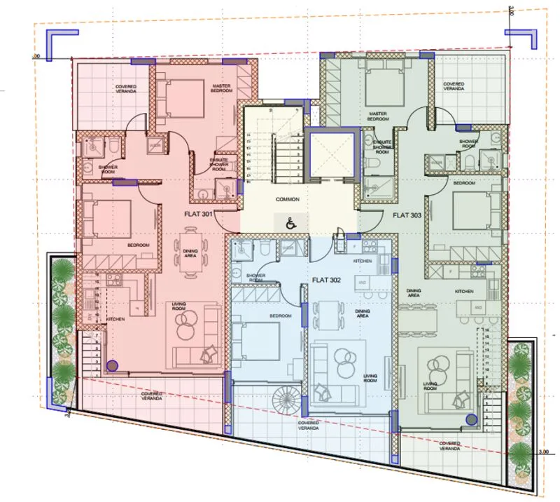 Bien immobilier llh050n2p+2/dup Larnaca, Larnaca 15