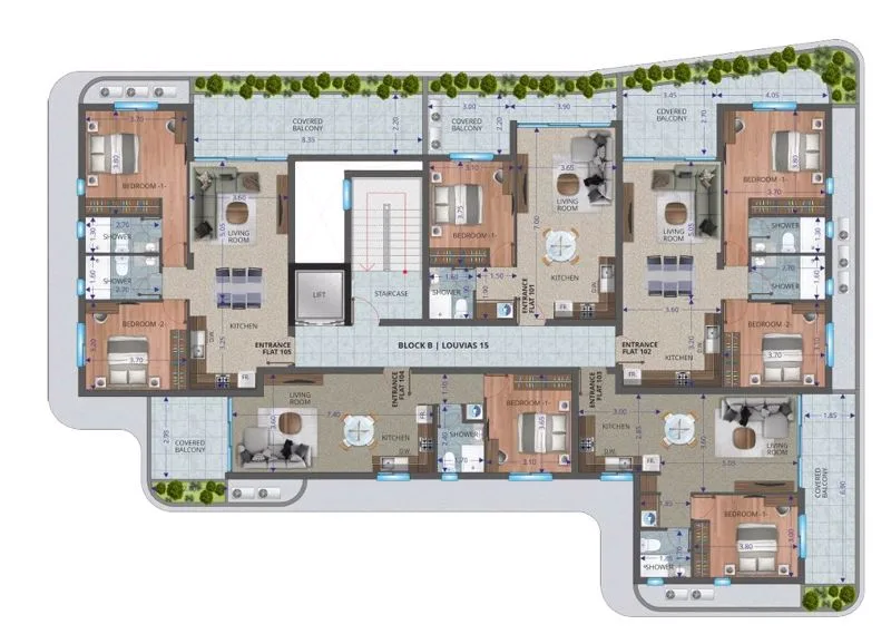 Nieruchomość 59149 Livadia, Larnaka / lou015n1