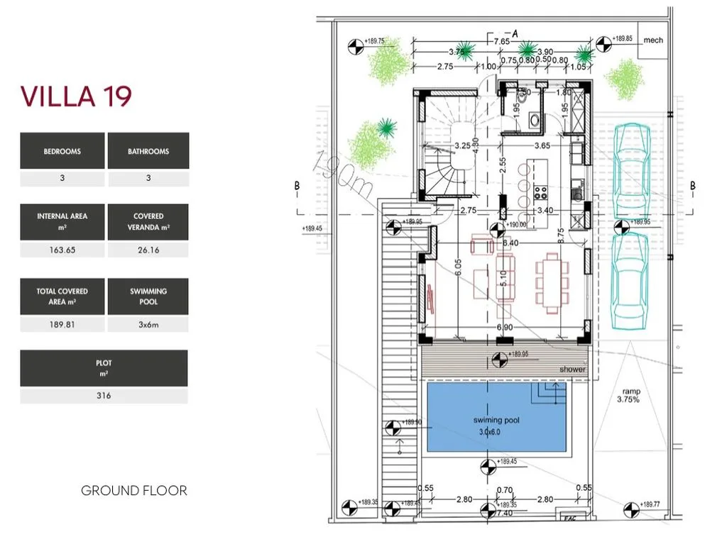 Nieruchomość med049n3/ld Konia, Pafos 25