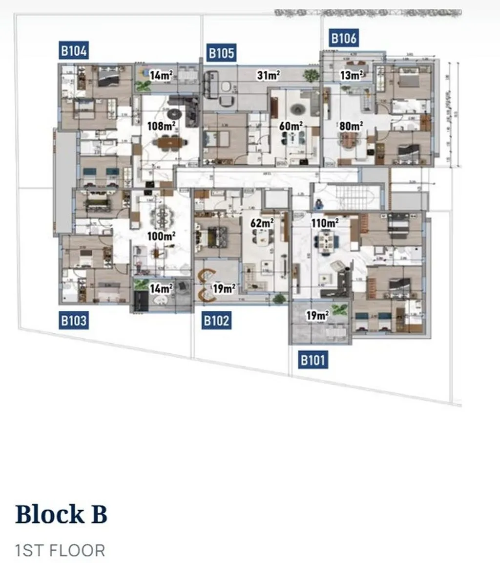 房产 mmk021n1g/block xylofagou, 拉纳卡 23