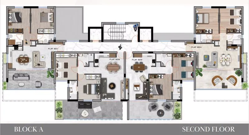 Объект недвижимости 59283 Ливадия, Ларнака / nad002n2/blocka