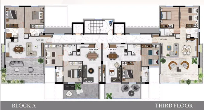 Объект недвижимости 59283 Ливадия, Ларнака / nad002n2/blocka