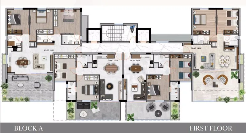 Property 59338 Livadia, Larnaca / nad002n3/blocka