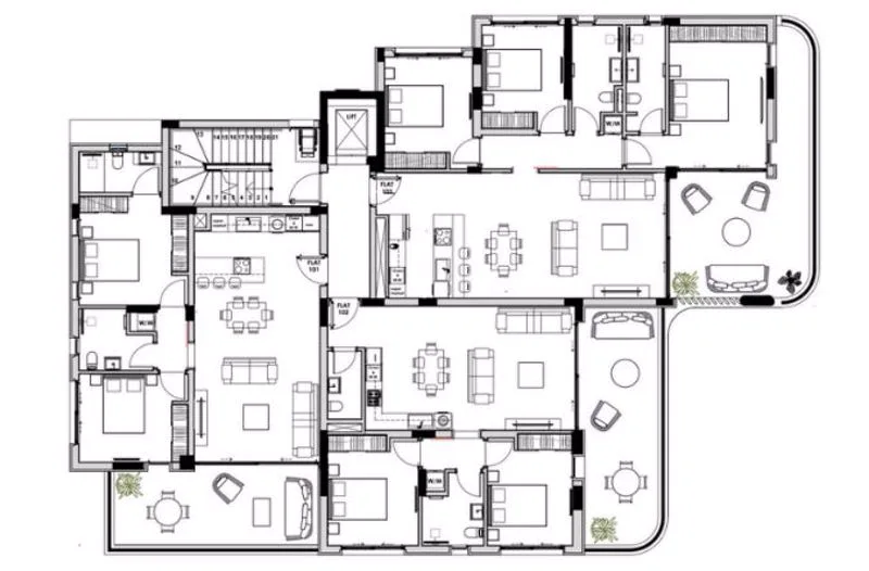 Immobilie pag011n2 Germasogeia, Limassol 13