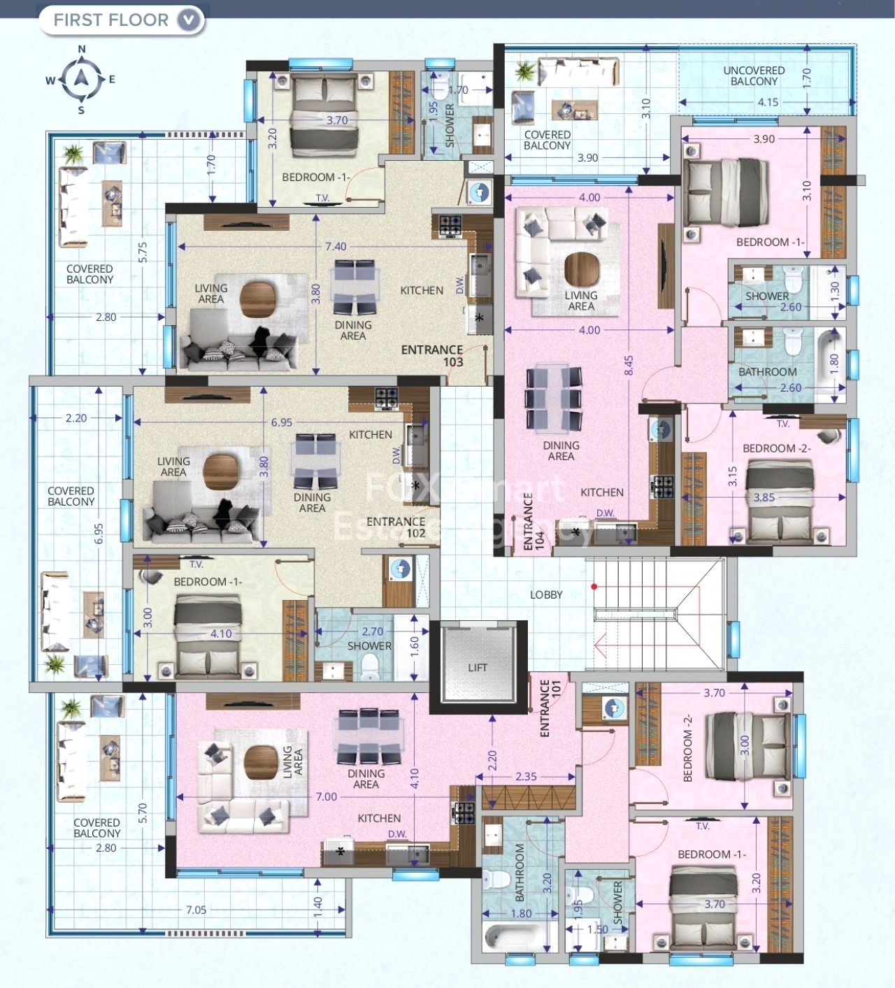 Bien immobilier 53551 Larnaca, Larnaca / 45274