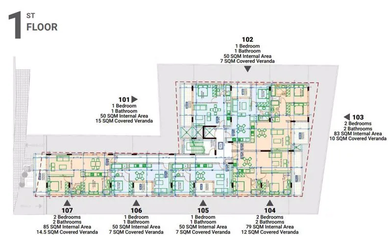 Bien immobilier 59302 Livadia, Larnaca / plu079n2