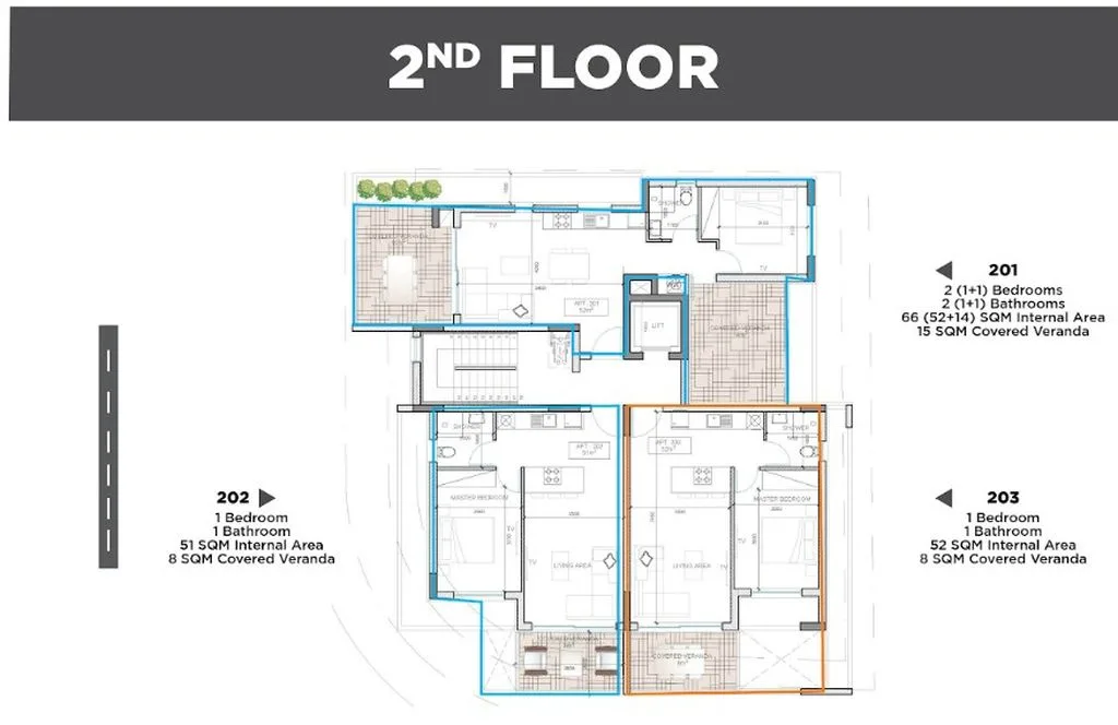 Immobilie 59309 Larnaka, Larnaka / plu087n1+1