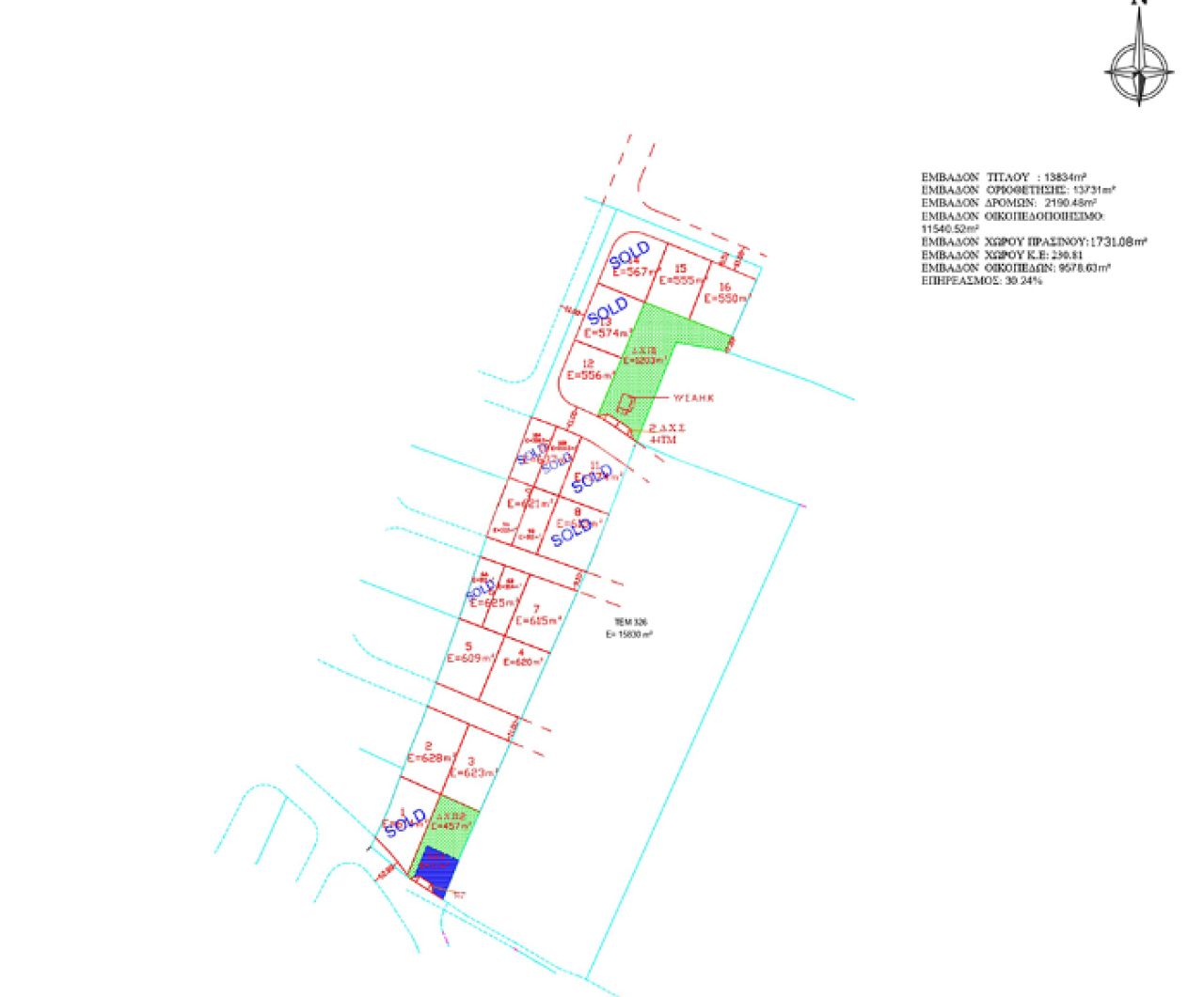 Nieruchomość 35750 Lakatamia, Nikozja / 32048
