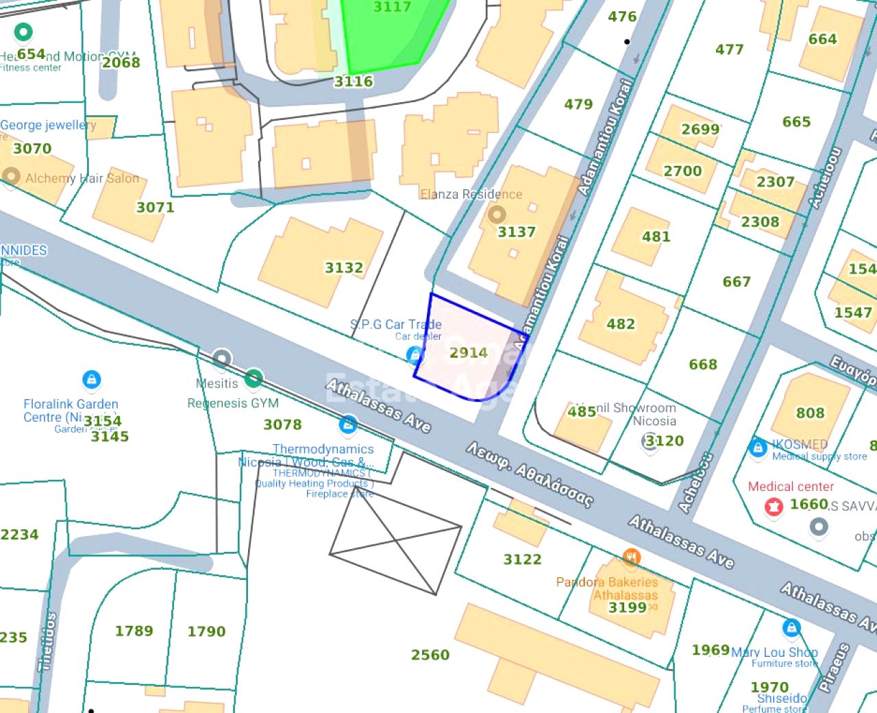 Bien immobilier 47444 Strovolos, Nicosie / 40536