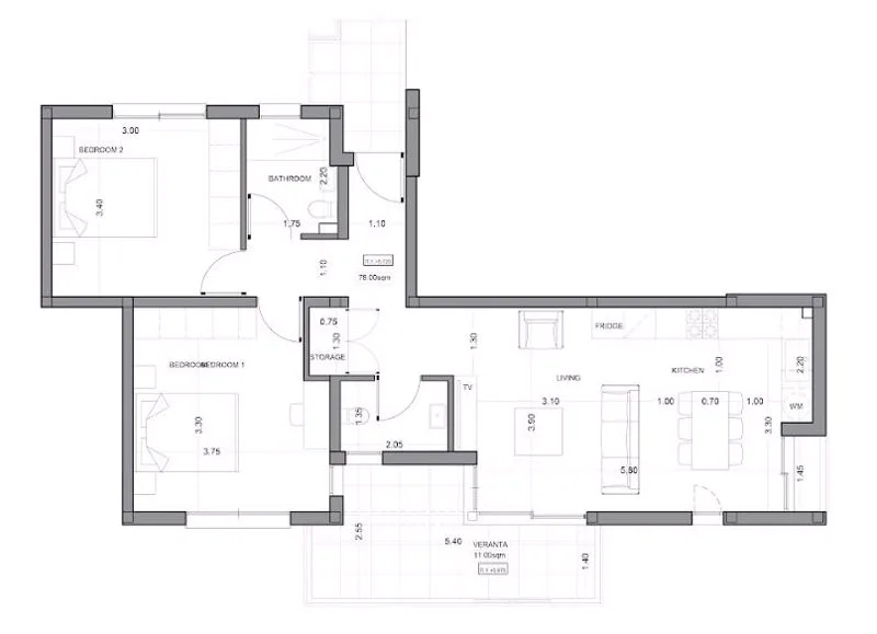 Bien immobilier vvd001n2p/212 Pyla, Larnaca 33