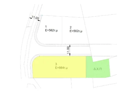 Οικιστικό Οικόπεδο προς πώληση
