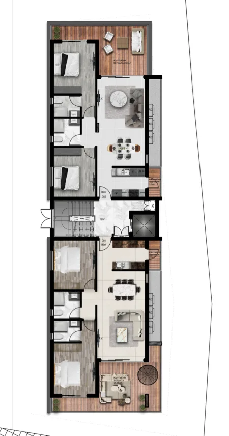 Penthouse zum Kauf
