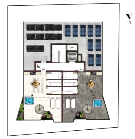 פנטהאוז למכירה